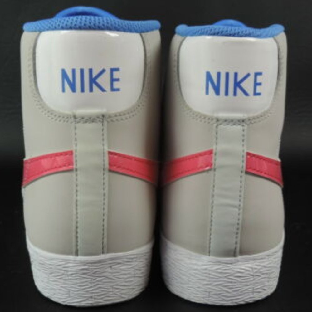Nike Blazer Mid GS Grade School Youth Shoes Grey p - Picture 5 of 8